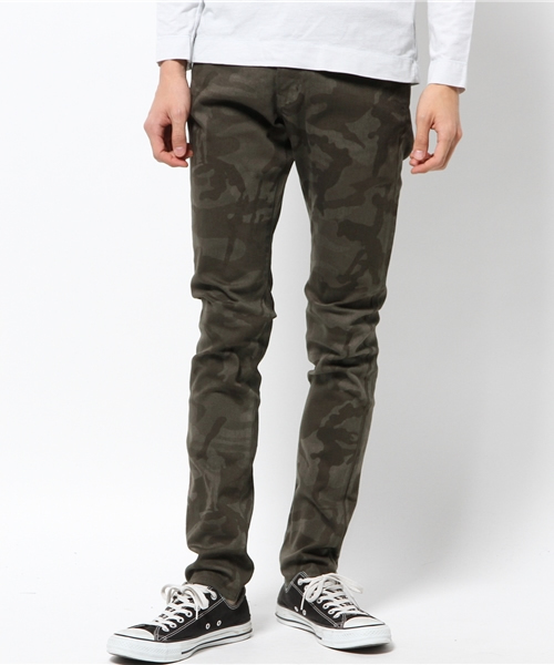 HYSTERIC GLAMOUR（ヒステリックグラマー）の「CAMO総柄 SデニムスリムPT（デニムパンツ・メンズ・グリーン系カモフラージュ/ブラック系その他・32inch/28inch/34inch/30inch）」の16枚目の写真