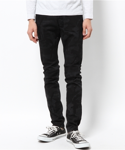 HYSTERIC GLAMOUR（ヒステリックグラマー）の「CAMO総柄 SデニムスリムPT（デニムパンツ・メンズ・グリーン系カモフラージュ/ブラック系その他・32inch/28inch/34inch/30inch）」の17枚目の写真