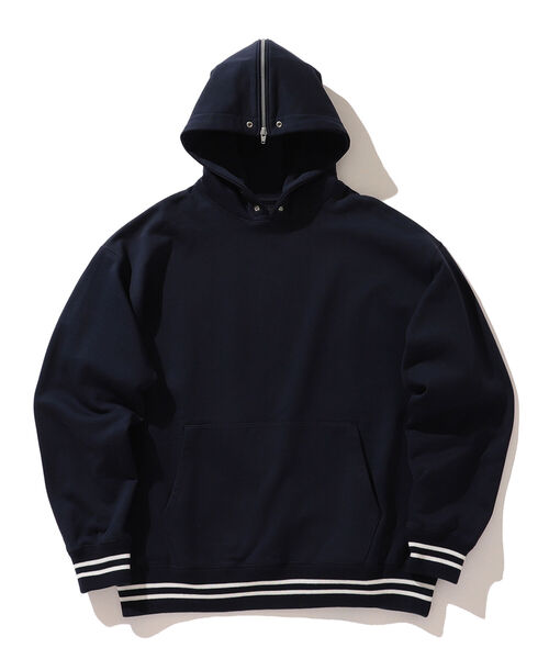 BEAMS(ビームス)の「BEAMS / カデット スウェットフディー(パーカー・メンズ・ネイビー/トップグレー・S/M/L/XL)」の7枚目の写真