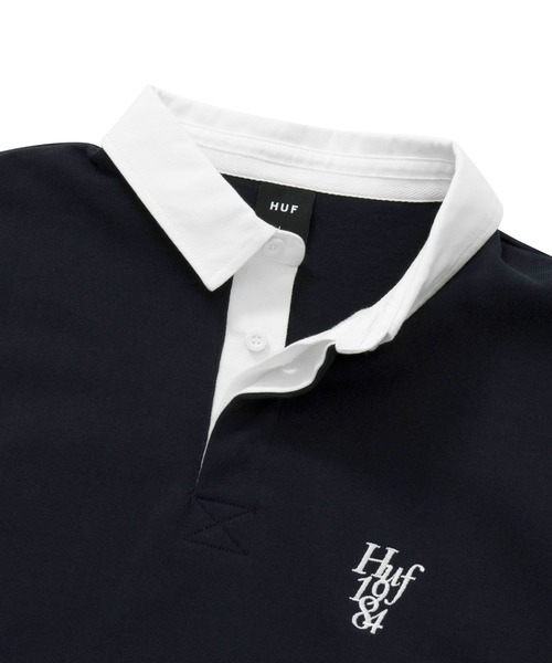 HUF（ハフ）の「1984 RUGBY SHIRT / HUF ラグビーシャツ（ポロシャツ