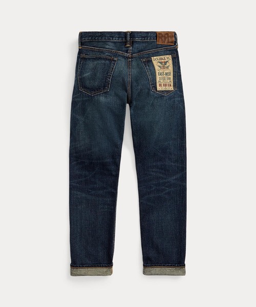 RRL（ダブル アール エル）の「ハイ スリム フィット セルビッジ ジーンズ（デニムパンツ・メンズ・ブルー・28/30/32/32/33/32/34/32/29/30/30/30/31/30/32/30/38/32/31/32/36/32/30/32/40/32）」の6枚目の写真