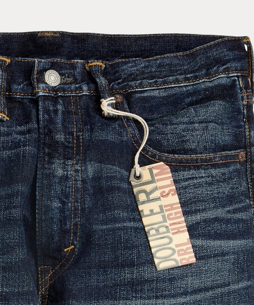 RRL スリム フィット セルビッジ ジーンズ W31×L30 ハイ スリム フィット セルビッジ ジーンズ（デニムパンツ）｜RRL