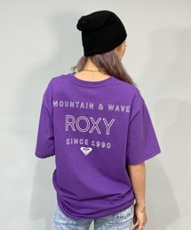 ROXY/ロキシー  ビッグシルエット   バックプリントロゴTシャツ/タイダイ柄Tシャツ   RST221105