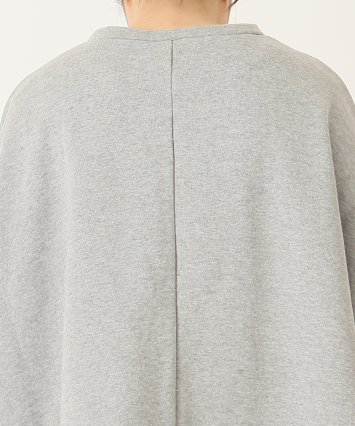 JOURNAL STANDARD LUXE（ジャーナルスタンダード　ラックス）の「アズマウラケ ポンチョ◆（スウェット・レディース・ブラウン/グレー・FREE）」の10枚目の写真