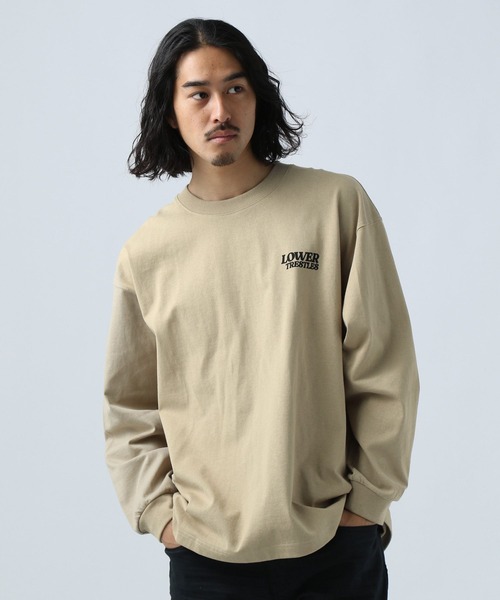 BAYFLOW(ベイフロー)の「バックプリントL/S TEE(Tシャツ/カットソー・メンズ・グリーン/ベージュ/ホワイト/ブラック・LARGE/MEDIUM)」の11枚目の写真