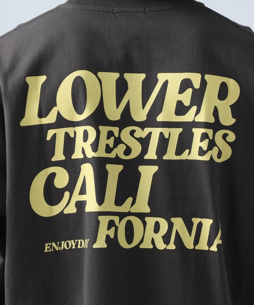 BAYFLOW(ベイフロー)の「バックプリントL/S TEE(Tシャツ/カットソー・メンズ・グリーン/ベージュ/ホワイト/ブラック・LARGE/MEDIUM)」の10枚目の写真