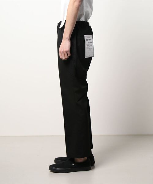 BACK NUMBER(バックナンバー)の「【BACK NUMBER】TRフレアトラウザーイージーパンツ(その他パンツ・メンズ・ブラック/ブラウン・S/M/L)」の3枚目の写真