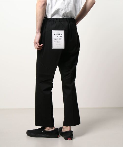 BACK NUMBER(バックナンバー)の「【BACK NUMBER】TRフレアトラウザーイージーパンツ(その他パンツ・メンズ・ブラック/ブラウン・S/M/L)」の4枚目の写真