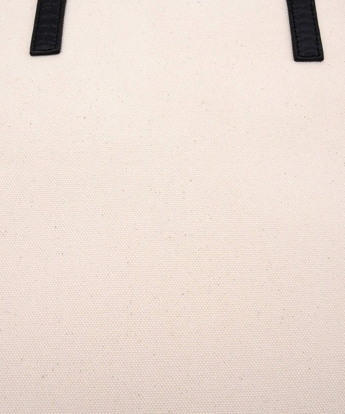 SMIR NASLI（サミールナスリ）の「フレーム2WAYトートバッグ/A4対応（トートバッグ・レディース・ライトグレー/ブラック/ライトベージュ・9）」の8枚目の写真