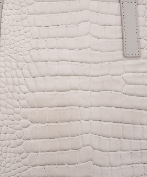 SMIR NASLI（サミールナスリ）の「フレーム2WAYトートバッグ/A4対応（トートバッグ・レディース・ライトグレー/ブラック/ライトベージュ・9）」の18枚目の写真