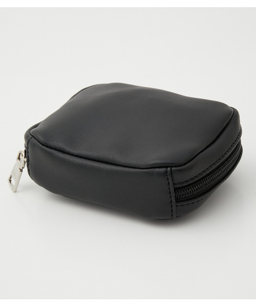 AZUL by moussy(アズールバイマウジー)の「MINI SQUARE POUCH/ミニスクエアポーチ(ポーチ・レディース・イエロー/アイボリー/ブラック・FREE)」の14枚目の写真
