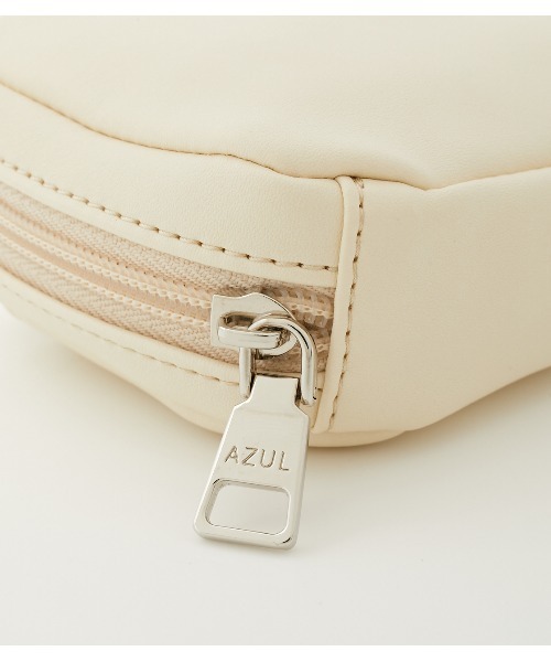 AZUL by moussy(アズールバイマウジー)の「MINI SQUARE POUCH/ミニスクエアポーチ(ポーチ・レディース・イエロー/アイボリー/ブラック・FREE)」の10枚目の写真