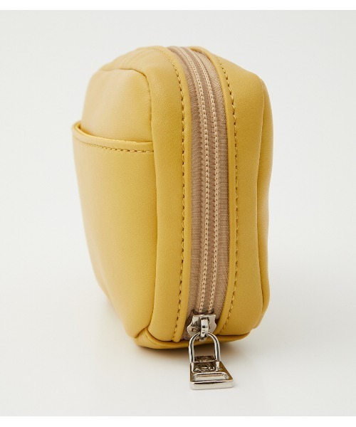 AZUL by moussy(アズールバイマウジー)の「MINI SQUARE POUCH/ミニスクエアポーチ(ポーチ・レディース・イエロー/アイボリー/ブラック・FREE)」の18枚目の写真