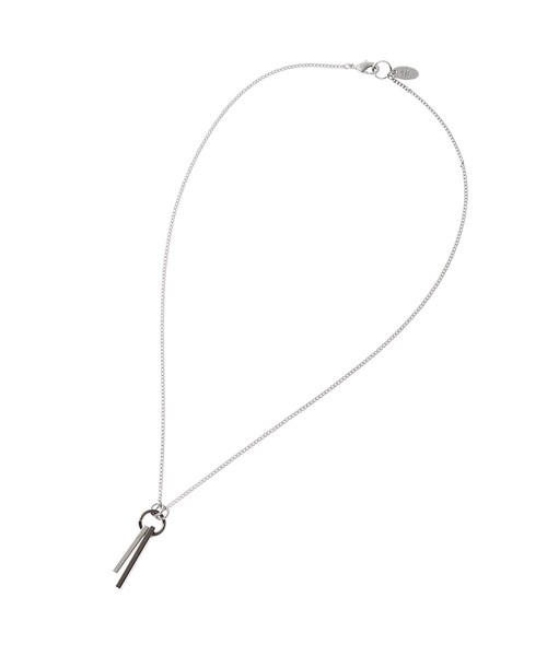 tk.TAKEO KIKUCHI（ティーケータケオキクチ）の「◆ダブルバーネックレス（ネックレス・メンズ・シルバー/ゴールド/シルバー系・00）」の5枚目の写真