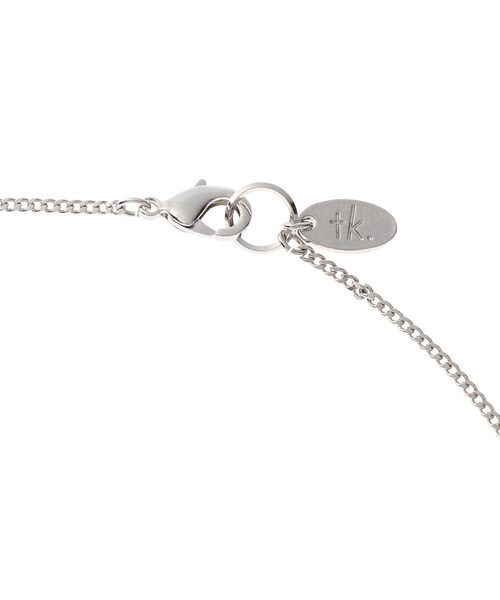 tk.TAKEO KIKUCHI（ティーケータケオキクチ）の「◆ダブルバーネックレス（ネックレス・メンズ・シルバー/ゴールド/シルバー系・00）」の6枚目の写真