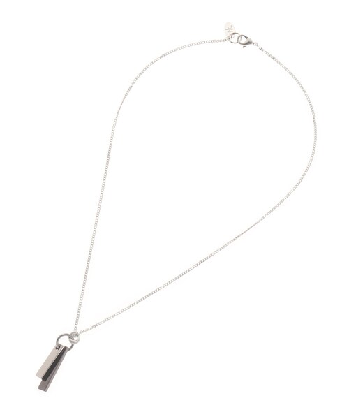 tk.TAKEO KIKUCHI（ティーケータケオキクチ）の「◆ダブルバーネックレス（ネックレス・メンズ・シルバー/ゴールド/シルバー系・00）」の11枚目の写真