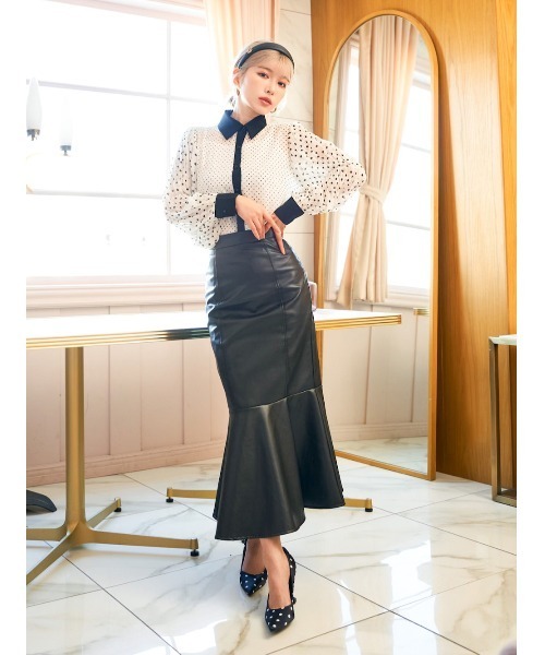 Darich（ダーリッチ）の「マーメイドレザースカート（スカート）」 - WEAR