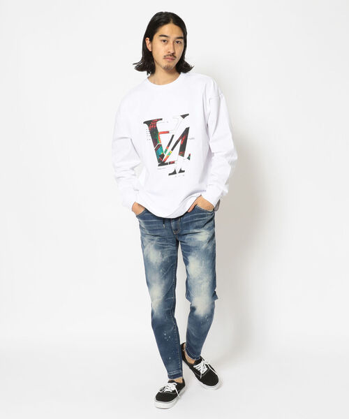 surt（サート）の「SURT/サート/BREACHED DENIM/ブリーチデニム（デニムパンツ・メンズ・ブルー・SMALL/MEDIUM/X-LARGE/X-SMALL/LARGE）」の10枚目の写真