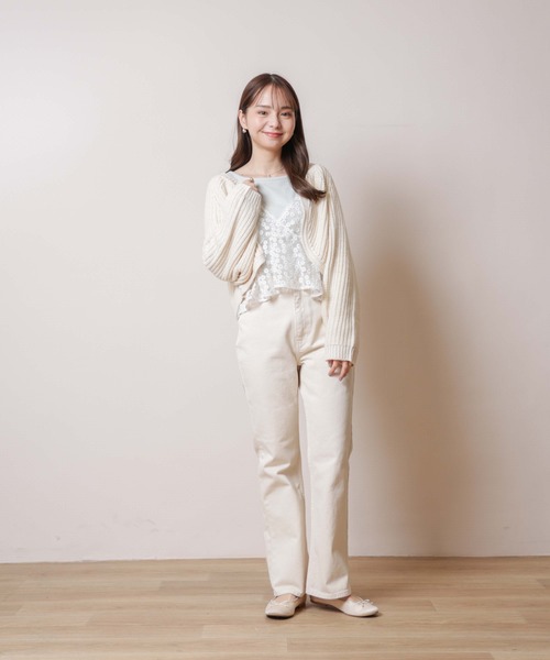 flower（フラワー）の「ビューティフルブルームビスチェ（ベスト・レディース・ホワイト・FREE）」の9枚目の写真