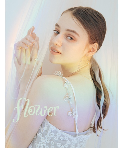 flower（フラワー）の「ビューティフルブルームビスチェ（ベスト・レディース・ホワイト・FREE）」の20枚目の写真