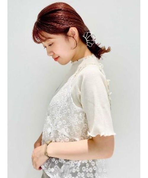 flower（フラワー）の「ビューティフルブルームビスチェ（ベスト・レディース・ホワイト・FREE）」の22枚目の写真