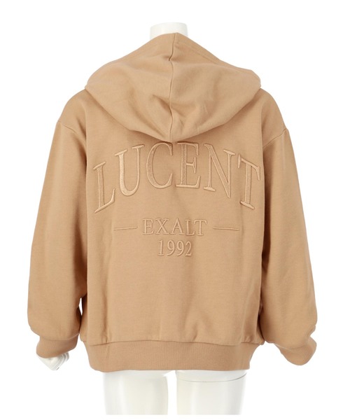 ANAP kids(アナップキッズ)の「バック刺繍ミニ裏毛パーカー(パーカー・キッズ・ベージュ/ブラック/モスグリーン・110cm/120cm/130cm)」の19枚目の写真