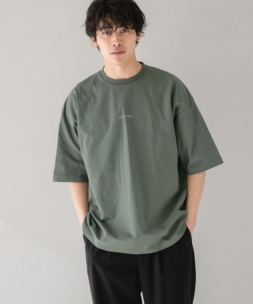 LOWRYS FARM(ローリーズファーム)の「リッキーフォトコラボTシャツ 275513(Tシャツ/カットソー・メンズ・グリーン/ブラック/オフホワイト/パープル・MEDIUM/LARGE)」の15枚目の写真