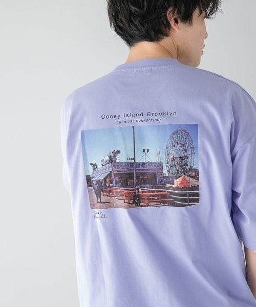 LOWRYS FARM(ローリーズファーム)の「リッキーフォトコラボTシャツ 275513(Tシャツ/カットソー・メンズ・グリーン/ブラック/オフホワイト/パープル・MEDIUM/LARGE)」の22枚目の写真