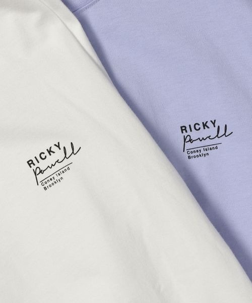 LOWRYS FARM(ローリーズファーム)の「リッキーフォトコラボTシャツ 275513(Tシャツ/カットソー・メンズ・グリーン/ブラック/オフホワイト/パープル・MEDIUM/LARGE)」の17枚目の写真