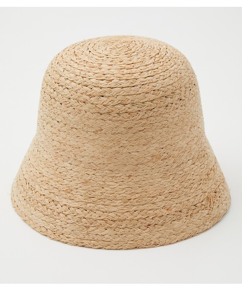 AZUL by moussy(アズールバイマウジー)の「RAFFIA BUCKET HAT/ラフィアバケットハット(ハット・レディース・ベージュ/ブラック・FREE)」の13枚目の写真