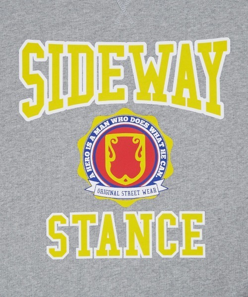 SIDEWAY STANCE（サイドウェイスタンス）の「【SIDEWAY STANCE】スウェットクルーネック プリント オーバーサイズ トレーナー（スウェット・メンズ・グレー系その他/グリーン系その他2/ブラック系その他/グレー系その他2/グリーン系その他/ブルー系その他/ブラック系その他2/ブルー系その他2・LARGE/MEDIUM/X-LARGE）」の20枚目の写真