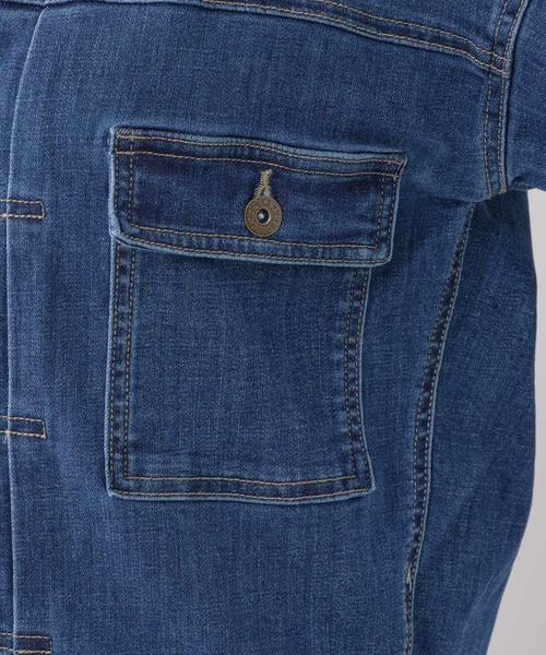 Paradise Picnic（パラダイスピクニック）の「CYAN ワイドスリーブリプリーブジャケット（デニムジャケット・レディース・ブルー・FREE）」の17枚目の写真