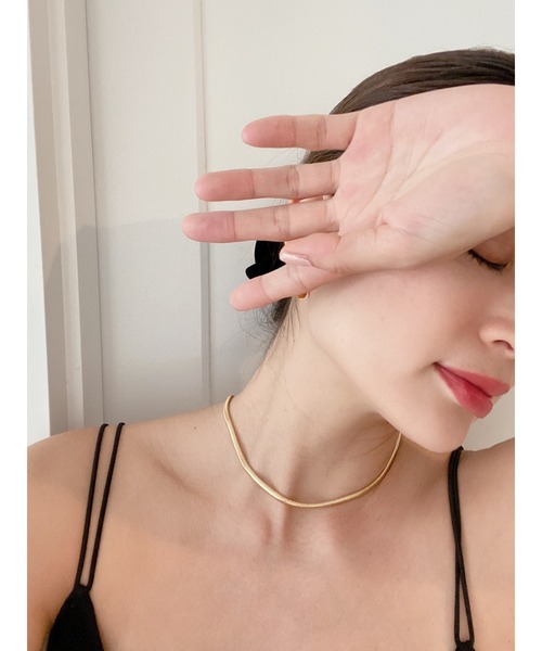 Vicente（ヴィセンテ）の「Snake necklace（ネックレス・レディース・ゴールド・FREE）」の2枚目の写真