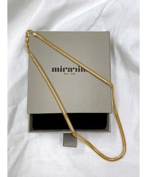 Vicente（ヴィセンテ）の「Snake necklace（ネックレス・レディース・ゴールド・FREE）」の3枚目の写真
