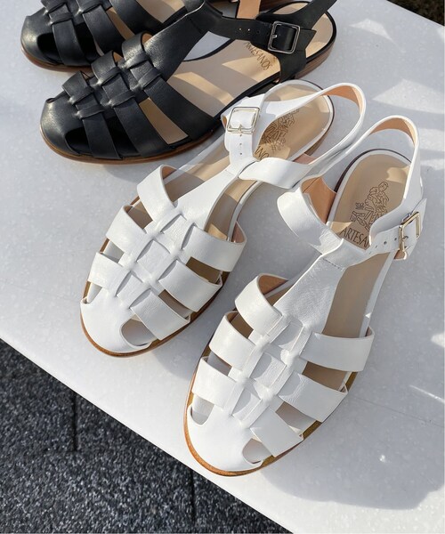 JOURNAL STANDARD relume（ジャーナルスタンダード　レリューム）の「《追加》【ARTESANOS/アルテサノス】 グルカサンダル（サンダル・レディース・ホワイト/ブラック・38/35/36/39/37）」の7枚目の写真