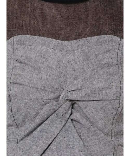 LAGUNAMOON（ラグナムーン）の「カラーステッチドッキングツイストワンピース（ワンピース・レディース・ブラック/オレンジ/グリーン・SMALL/MEDIUM）」の16枚目の写真