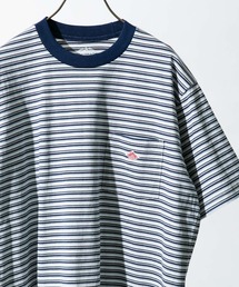 DANTON | DANTON　MULTI STRIPE POCKET T-SHIRTS SHORT-SLEEVE(Tシャツ/カットソー)