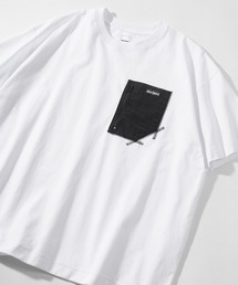 WILD THINGS（ワイルドシングス）の「【WILD THINGS/ワイルドシングス】ブランドロゴ ナイロンポケット付き半袖Tシャツ/CAMP POCKET T-SHIRT（Tシャツ/カットソー）」