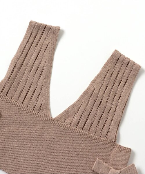 BREEZE（ブリーズ）の「/ニットビスチェ付Tシャツ（Tシャツ/カットソー・キッズ・ベージュ/チャコール・90/120/110/140/80/100/130）」の10枚目の写真