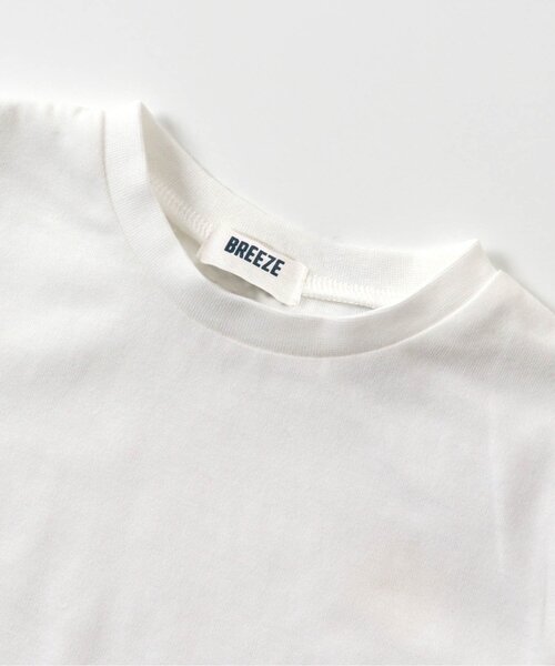 BREEZE（ブリーズ）の「/ニットビスチェ付Tシャツ（Tシャツ/カットソー・キッズ・ベージュ/チャコール・90/120/110/140/80/100/130）」の6枚目の写真