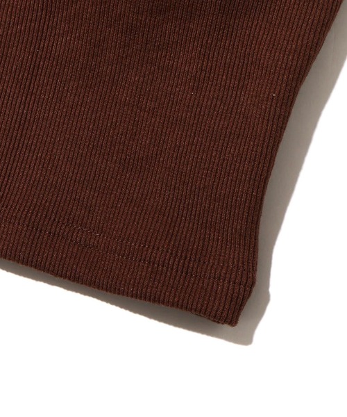 UGG（アグ）の「UGG@mos ペイズリー ロゴ刺繍 リブキャミ（キャミソール・レディース・ライトグレー/ネイビー/ブラウン・L/M）」の16枚目の写真