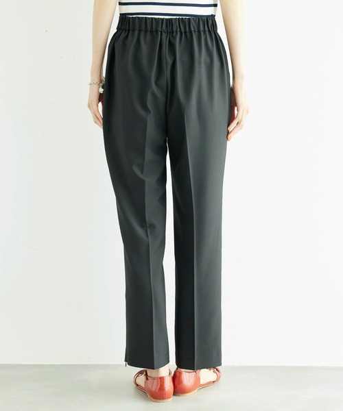 ROPE' PICNIC（ロペピクニック）の「【ラク美】ファスナースリットカラーパンツ（スラックス・レディース・ブルー/ブラック/グリーン/ベージュ/ピンク系その他2・38/36/40）」の15枚目の写真