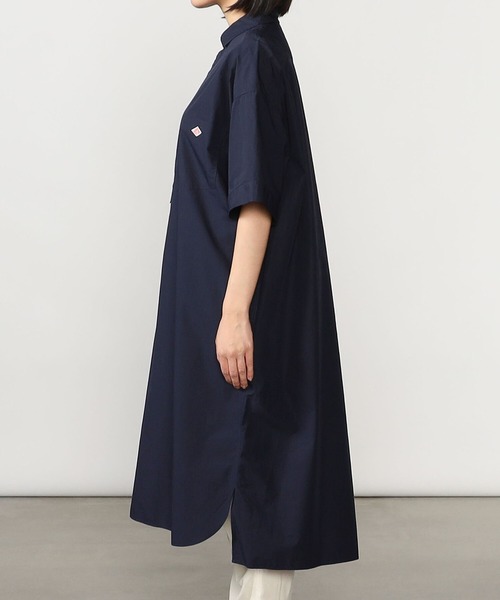 DANTON ワンピース　ダントン　プルオーバーワンピース　シャツワンピース DANTON（ダントン）の「DANTON | コットンポプリン プルオーバー