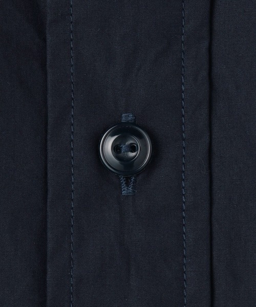 DANTON（ダントン）の「DANTON | コットンポプリン プルオーバーシャツワンピース WOMEN（ワンピース・レディース・サックスブルー/グレイッシュベージュ/ネイビー・36）」の15枚目の写真