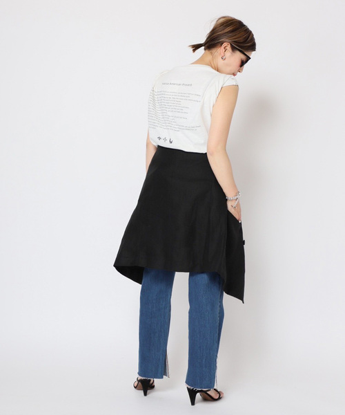 Deuxieme Classe（ドゥーズィエムクラス）の「message Tシャツ