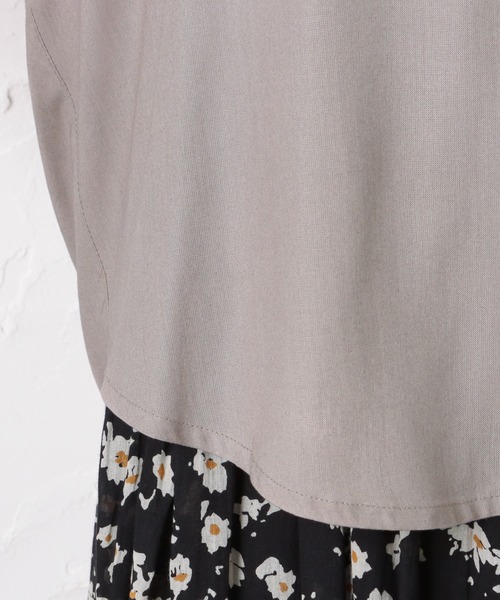 NAVY（ネイビー）の「インドレーヨン ドルマンブラウス（シャツ/ブラウス・レディース・グレー/カーキ・フリー）」の13枚目の写真