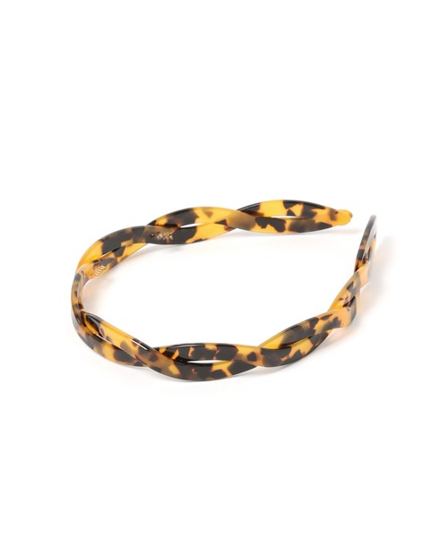 Me%（ミィパーセント）の「ツイストカチューシャ（カチューシャ・レディース・ブラウン/ベージュ・FREE）」の8枚目の写真