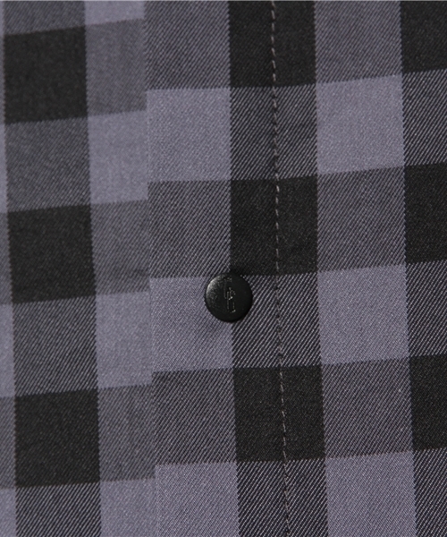 WHO'S WHO gallery（フーズフーギャラリー）の「【GIGGER】ブロックロングシャツ（シャツ/ブラウス・メンズ・グレー/オレンジ・MEDIUM/LARGE/FREE）」の11枚目の写真