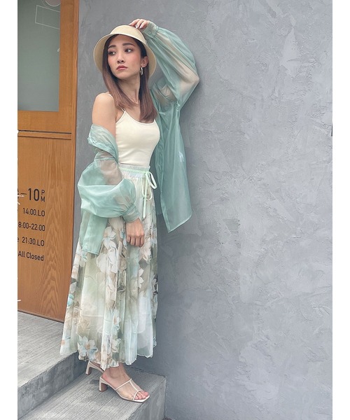 DURAS（デュラス）の「パッド付バッククロスキャミソール（キャミソール・レディース・ホワイト/ブラック・FREE）」の8枚目の写真