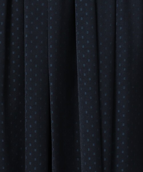 UNTITLED（アンタイトル）の「◆【セットでも単品でも】ドット柄 ミモレ丈スカート＜洗える／SETUP／ウエストゴム／通勤＞（スカート・レディース・ベージュ系その他4/ブルー系/ネイビー系・00/02/04/44/48）」の17枚目の写真